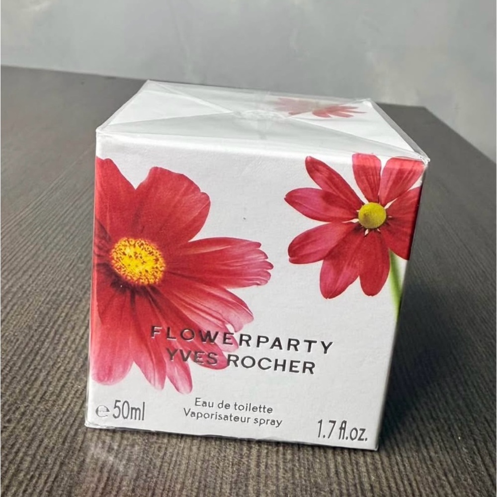 Yves Rocher Flowerparty Eau de Toilette - Red and Yellow Floral